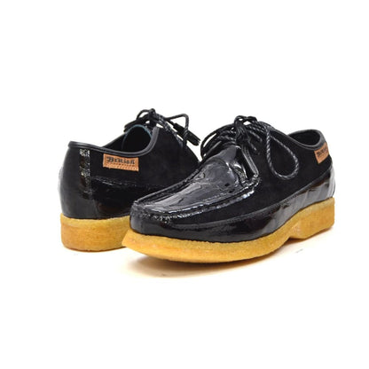 British Walkers Crown Croc Men's Crocodile Leather And Suede Crepe Soled Lace Up Shoes Shoes by British Walkers – Don't Panic Shoes