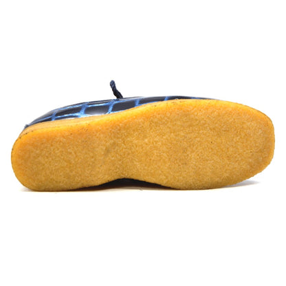 British Walkers Crown Croc Men's Crocodile Leather And Suede Crepe Soled Lace Up Shoes Shoes by British Walkers – Don't Panic Shoes