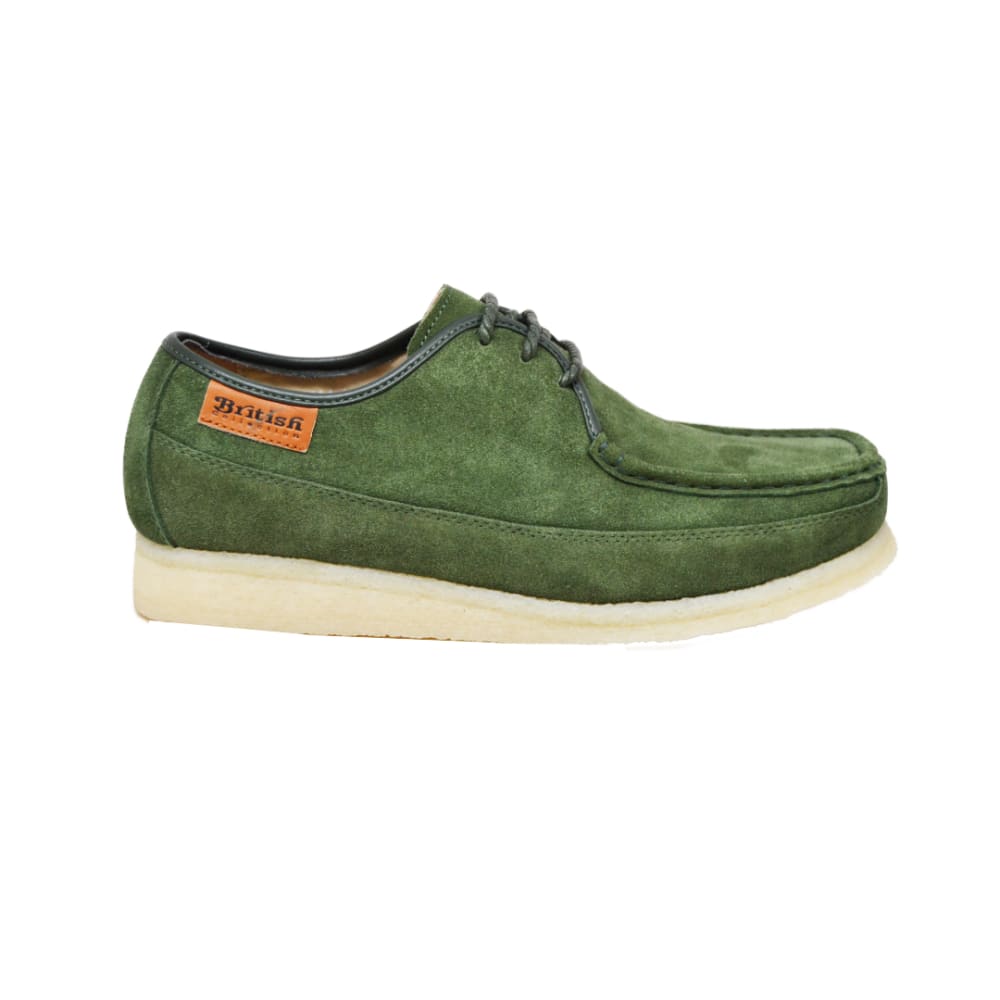 British Walkers Crown Low Top Men's Suede Crepe Sole Shoes Shoes by British Walkers – Don't Panic Shoes