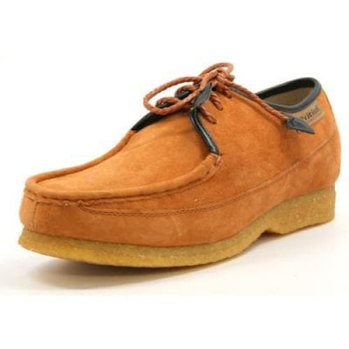 British Walkers Crown Low Top Men's Tan Suede Crepe Sole Shoes Shoes by British Walkers – Don't Panic Shoes