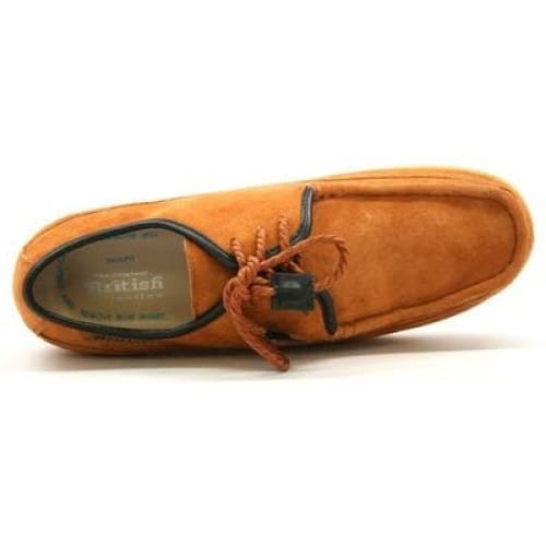 British Walkers Crown Low Top Men's Tan Suede Crepe Sole Shoes Shoes by British Walkers – Don't Panic Shoes