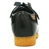 Thumbnail for British Walkers Crown Men’s Black Leather And Suede Crepe