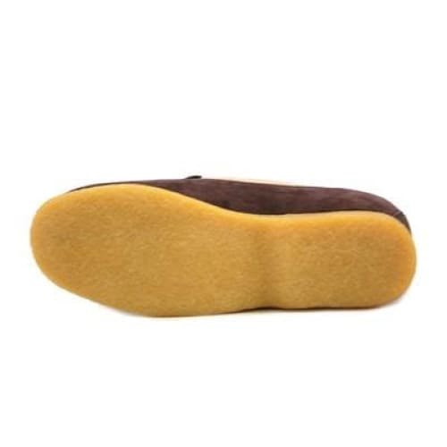 British Walkers Crown Men's Brown And Beige Suede Crepe Sole Low Top Shoes Shoes by British Walkers – Don't Panic Shoes