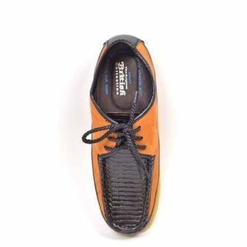 British Walkers Crown Men’s Brown And Rust Snake Leather