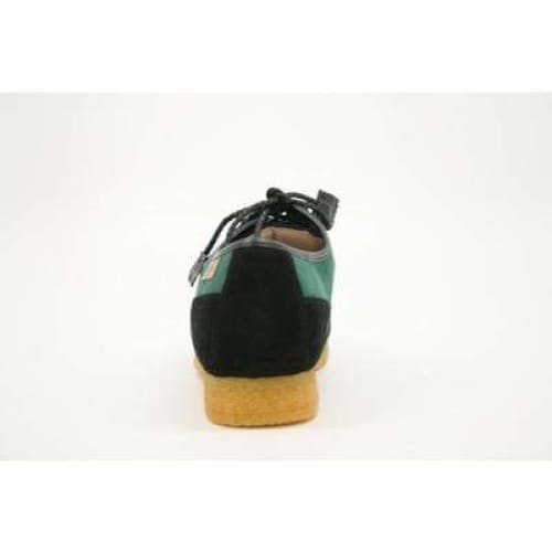 British Walkers Crown Men's Green And Black Suede Crepe Sole Shoes by British Walkers – Don't Panic Shoes