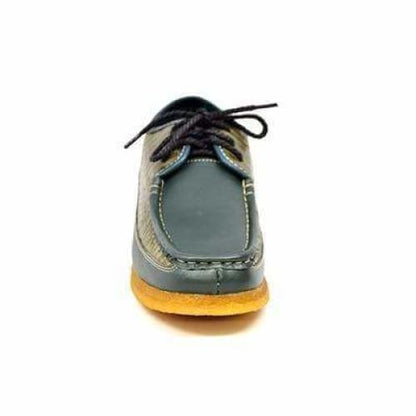 British Walkers Crown Men's Green Premium Leather Shoes by British Walkers – Don't Panic Shoes