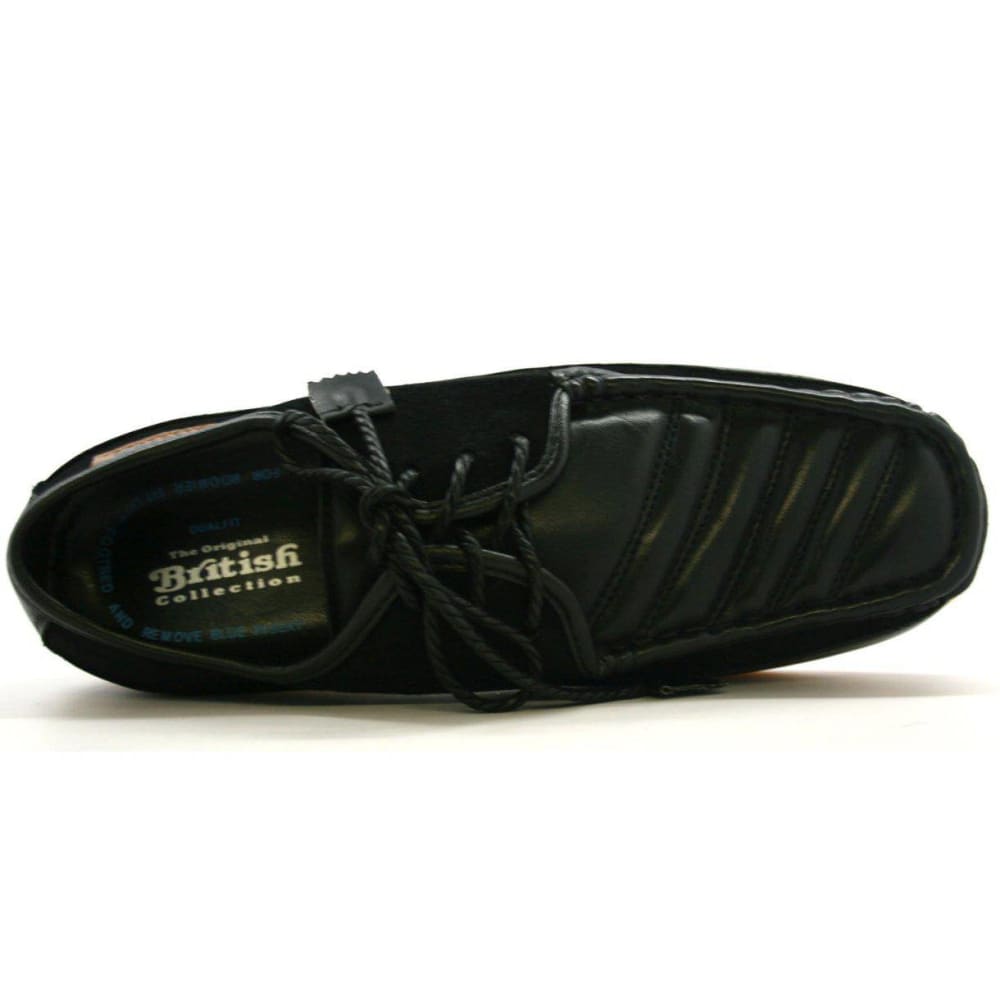 British Walkers Crown Men's Leather And Suede Crepe Sole Shoes Shoes by British Walkers – Don't Panic Shoes