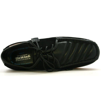 British Walkers Crown Men's Leather And Suede Crepe Sole Shoes Shoes by British Walkers – Don't Panic Shoes