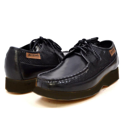 British Walkers Crown Men's Leather And Suede Crepe Sole Shoes Shoes by British Walkers – Don't Panic Shoes