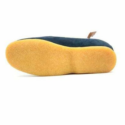 British Walkers Crown Men's Navy And Beige Suede Crepe Sole Low Top Shoes Shoes by British Walkers – Don't Panic Shoes