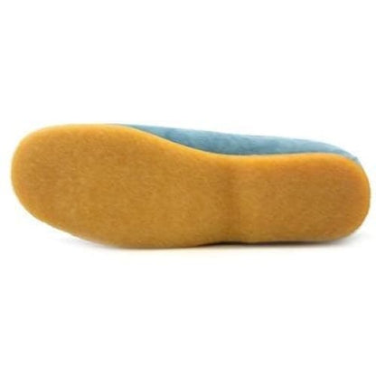 British Walkers Crown Men's Powder Blue And Beige Suede Crepe Sole Low Top Shoes Shoes by British Walkers – Don't Panic Shoes