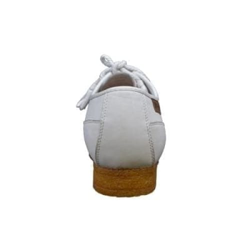 British Walkers Crown Men's White Leather Shoes by British Walkers – Don't Panic Shoes