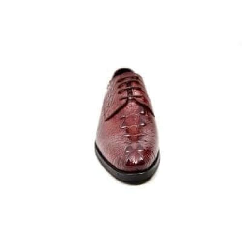 British Walkers Elegance Men's Burgundy Crocodile Leather Loafers Shoes by British Walkers – Don't Panic Shoes