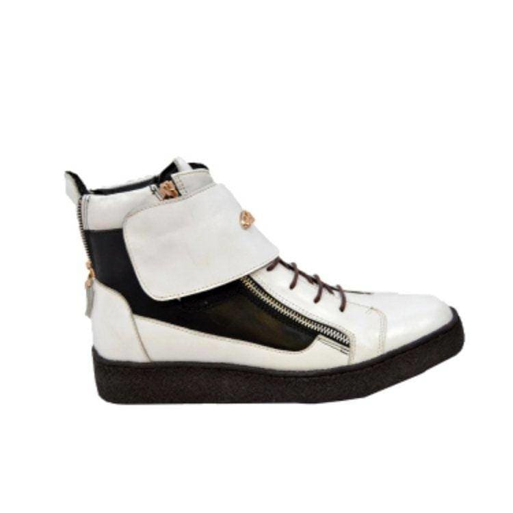 BritiSh Walkers Empire Men’s Leather & Suede Crepe - Sole High - Top Boots – HAndcrafted Hybrid Of Classic Style and Modern Comfort Shoes by British Walkers – Don't Panic Shoes