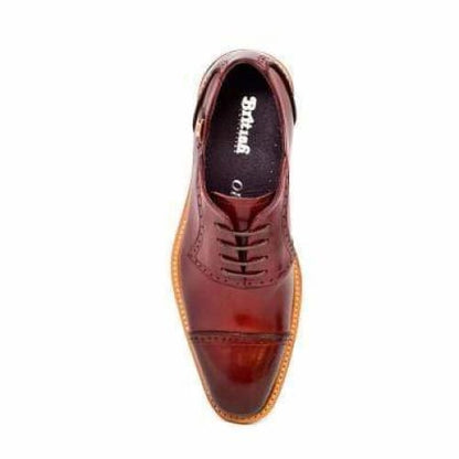 British Walkers Executive Men's Bordeaux Leather Professional Loafers Shoes by British Walkers – Don't Panic Shoes