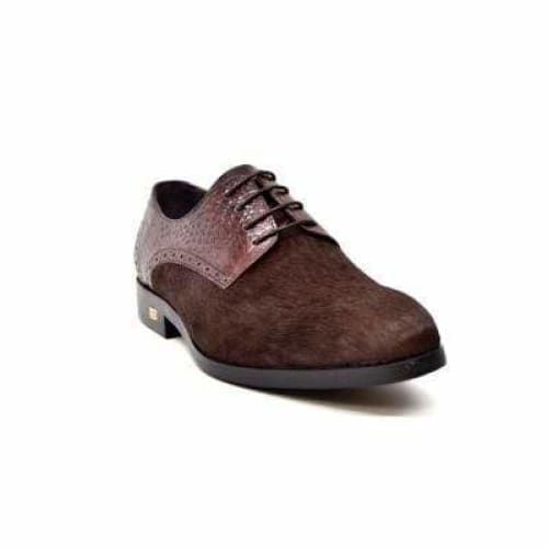 British Walkers Executive Men’s Brown Leather And Pony Skin