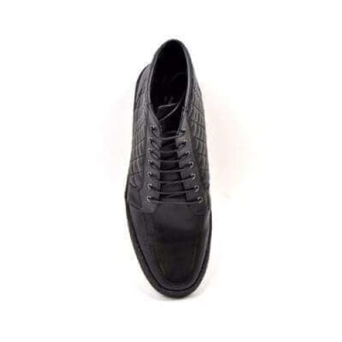 British Walkers Extreme Black Leather High Top With Crepe Sole High Tops Shoes by British Walkers – Don't Panic Shoes