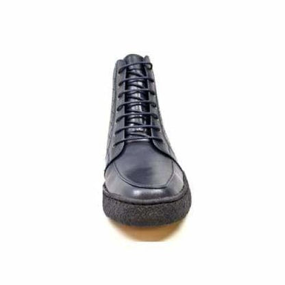 British Walkers Extreme Navy Blue Leather High Top With Crepe Sole High Tops Shoes by British Walkers – Don't Panic Shoes