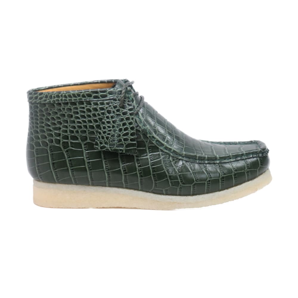 British Walkers Gator Wallabee Boots Men’s Alligator Leather
