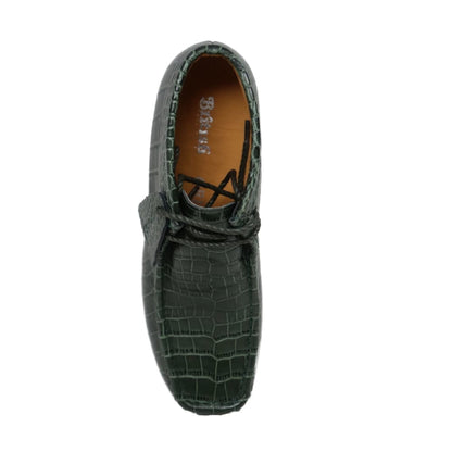 BritiSh Walkers Gators Men’s Alligator Leather High - Top Chukka Boots – HAndcrafted Limited Edition Masterpiece Of Exotic Luxury and Bold British Style Shoes by British Walkers – Don't Panic Shoes