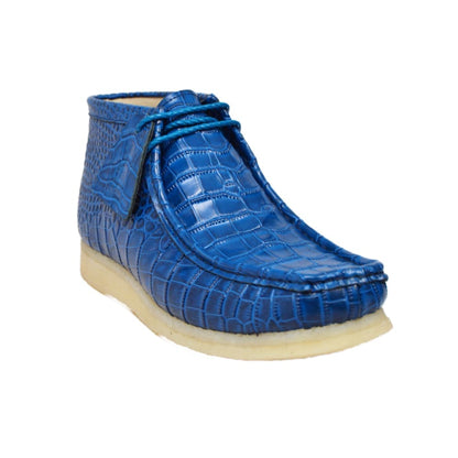 BritiSh Walkers Gators Men’s Alligator Leather High - Top Chukka Boots – HAndcrafted Limited Edition Masterpiece Of Exotic Luxury and Bold British Style Shoes by British Walkers – Don't Panic Shoes