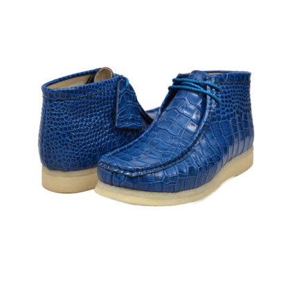 BritiSh Walkers Gators Men’s Alligator Leather High - Top Chukka Boots – HAndcrafted Limited Edition Masterpiece Of Exotic Luxury and Bold British Style Shoes by British Walkers – Don't Panic Shoes