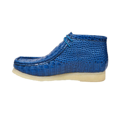 BritiSh Walkers Gators Men’s Alligator Leather High - Top Chukka Boots – HAndcrafted Limited Edition Masterpiece Of Exotic Luxury and Bold British Style Shoes by British Walkers – Don't Panic Shoes