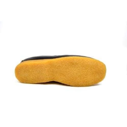 British Walkers Harlem Men's Black Leather Crepe Sole Slip On Shoes Shoes by British Walkers – Don't Panic Shoes