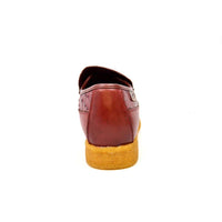 Thumbnail for British Walkers Harlem Men’s Ostrich Leather Slip Ons