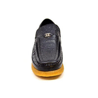 Thumbnail for British Walkers Harlem Men’s Ostrich Leather Slip Ons