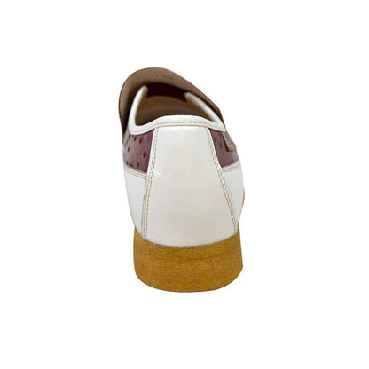 British Walkers Harlem Men's Ostrich Leather Slip Ons Shoes by British Walkers – Don't Panic Shoes