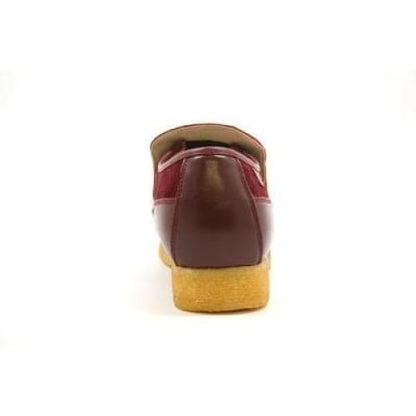 British Walkers King Men's Old School Burgundy Suede Slip On Shoes Shoes by British Walkers – Don't Panic Shoes