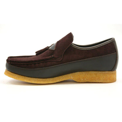 British Walkers King Men's Old School Suede And Leather Slip On Shoes Shoes by British Walkers – Don't Panic Shoes