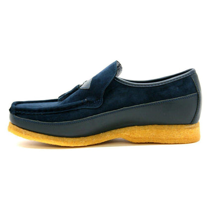 British Walkers King Men's Old School Suede And Leather Slip On Shoes Shoes by British Walkers – Don't Panic Shoes