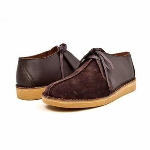 BritiSh Walkers Kingston Men’s Brown Split - Toe Leather & Suede Shoes – Handcrafted Heritage Classic With Modern Everyday Sophistication Shoes by British Walkers – Don't Panic Shoes