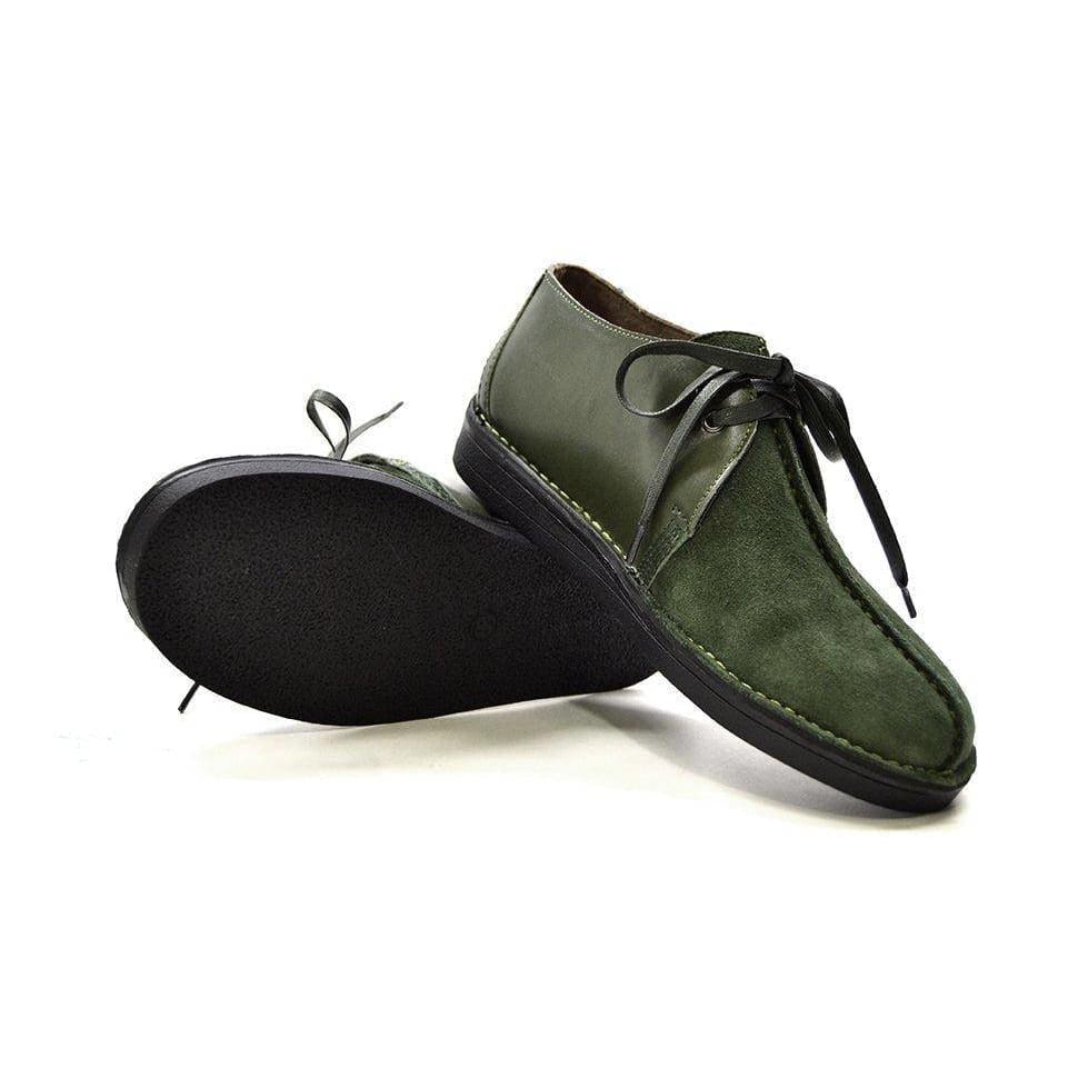 BritiSh Walkers Kingston Men’s Split - Toe Leather & Suede Shoes – Handcrafted Heritage Classic With Modern Urban Sophistication Shoes by British Walkers – Don't Panic Shoes