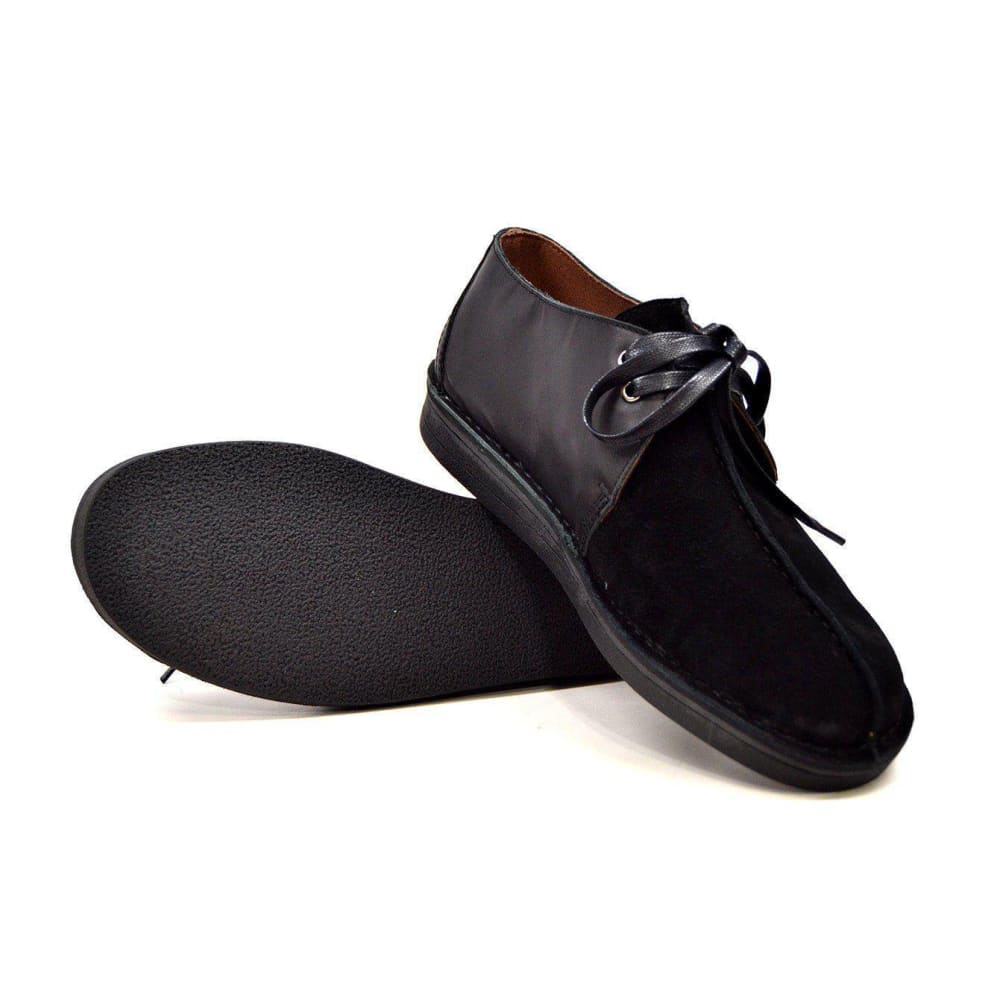 BritiSh Walkers Kingston Men’s Split - Toe Leather & Suede Shoes – Handcrafted Heritage Classic With Modern Urban Sophistication Shoes by British Walkers – Don't Panic Shoes