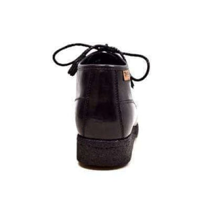 BritiSh Walkers Knicks Men’s All - Black Leather Chukka Boots – HAndcrafted Classic Of Urban Sophistication and Timeless British Craft Shoes by British Walkers – Don't Panic Shoes
