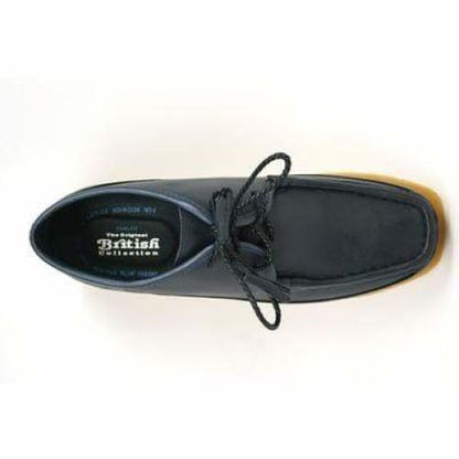 British Walkers Knicks Men's Navy Blue Leather Shoes by British Walkers – Don't Panic Shoes
