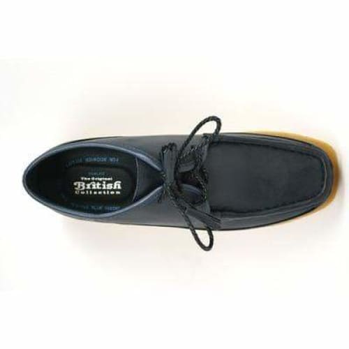 British Walkers Knicks Men's Navy Blue Leather Shoes by British Walkers – Don't Panic Shoes