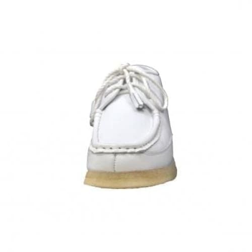 British Walkers Knicks Men's White Leather Lace Up Shoes by British Walkers – Don't Panic Shoes