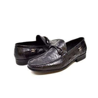 Thumbnail for British Walkers Leon Men’s Black Leather Loafers