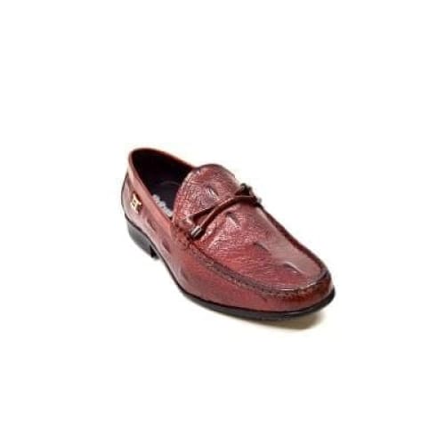 British Walkers Leon Men’s Bordeaux Leather Loafers