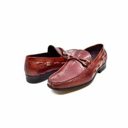 British Walkers Leon Men's Bordeaux Leather Loafers Shoes by British Walkers – Don't Panic Shoes