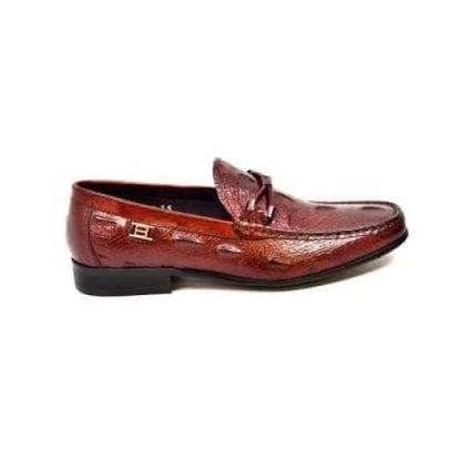 British Walkers Leon Men's Bordeaux Leather Loafers Shoes by British Walkers – Don't Panic Shoes