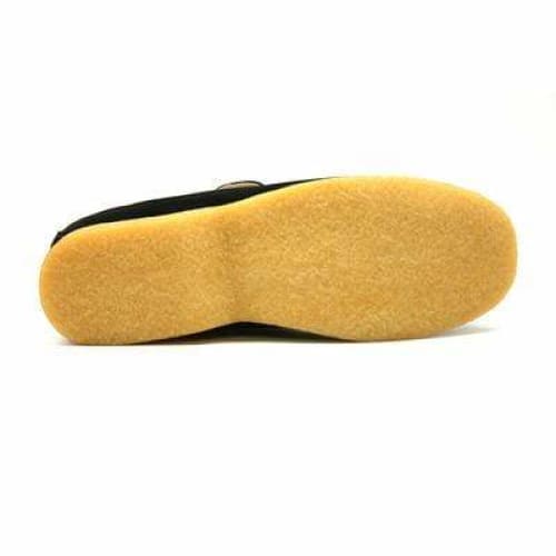 British Walkers Liberty Men's Black And Tan Suede Slip On Chukka Boots Shoes by British Walkers – Don't Panic Shoes