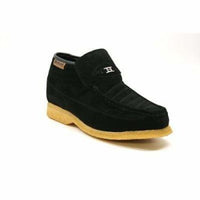 Thumbnail for British Walkers Liberty Men’s Black Suede Slip On Ankle