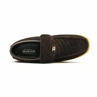 Thumbnail for British Walkers Liberty Men’s Brown Suede Slip On Ankle