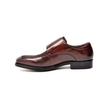 British Walkers Master Men's Brown Leather Velcro Loafers Shoes by British Walkers – Don't Panic Shoes