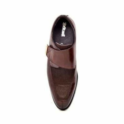 British Walkers Master Men's Brown Leather Velcro Loafers Shoes by British Walkers – Don't Panic Shoes